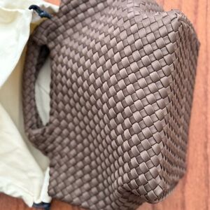 Naghedi Mink Woven Mini Tote